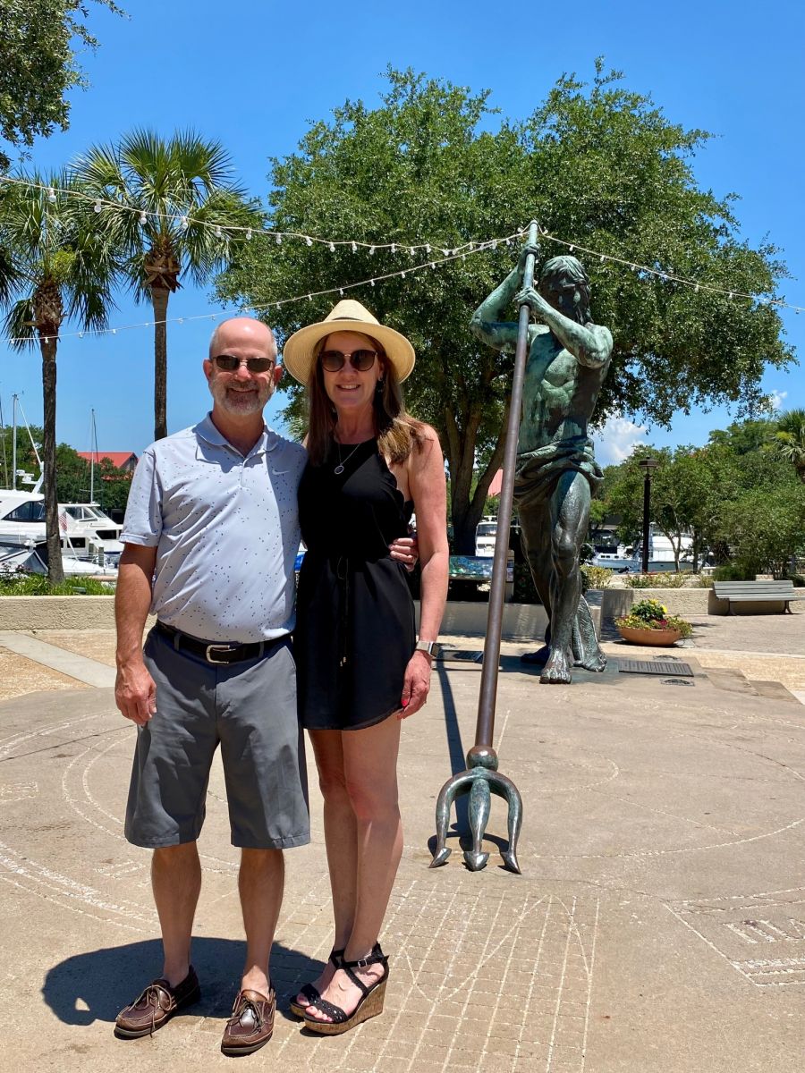 Dr Wilson And Nancy In Hilton Head Island